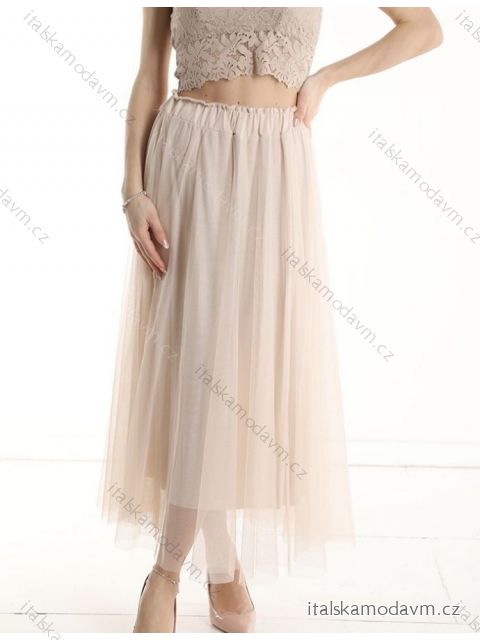 Sukně dlouhá dámská (S/M ONE SIZE) ITALSKÁ MÓDA IMPLM237777