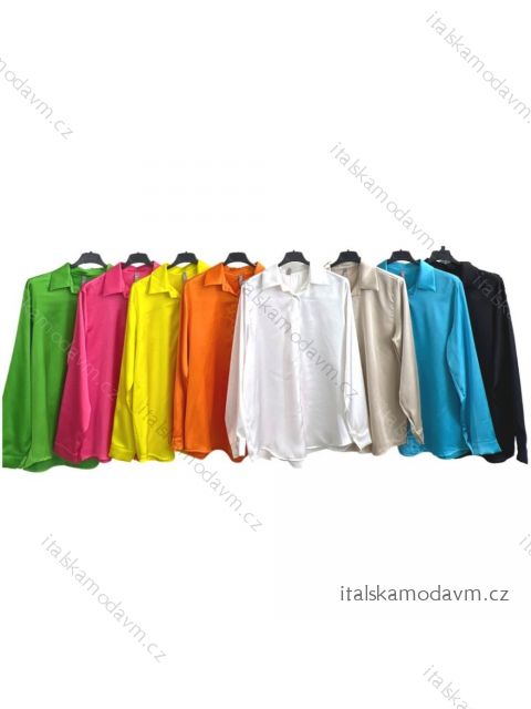Košile dlouhý rukáv dámská (S/M ONE SIZE) ITALSKÁ MÓDA IMPLM2380061