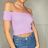 Top croptop krátky rukáv dámsky (S/M ONE SIZE) TALIANSKA MÓDA IMPBB2322184