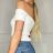 Top croptop krátky rukáv dámsky (S/M ONE SIZE) TALIANSKA MÓDA IMPBB2322184