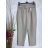 Kalhoty dlouhé s páskem dámské (S-XL) ITALSKÁ MÓDA IMPGM237884-01 zelená S