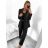 Souprava elegantní kalhoty, sako a top dámská (S-XL) ITALSKÁ MÓDA IMPGM233790-06 béžová M