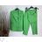 Souprava elegantní kalhoty, sako a top dámská (S-XL) ITALSKÁ MÓDA IMPGM233790-06 béžová M