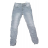 Rifle jeans baggy dlhé dámske (XS-XL) JEWELLY JEW23JW2306/DU šedá M