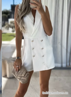 Šaty elegantní bez rukávu dámské (S/M ONE SIZE) ITALSKÁ MÓDA IMPLP2327000011