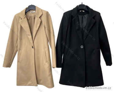Kabát dlouhý rukáv dámský (S/M ONE SIZE) ITALSKÁ MÓDA IMPLM23509700012