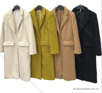 Kabát dlouhý rukáv dámský (S-L) ITALSKÁ MÓDA IMPLM23421100035
