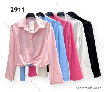 Košile dlouhý rukáv dámská (S/M ONE SIZE) ITALSKÁ MÓDA IMPHD232911-1