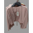 Bolerko dlouhý rukáv dámský (S/M/L ONE SIZE) ITALSKá MóDA IM322203