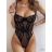 Body na ramínka dámský (S/M ONE SIZE) ITALSKÁ MÓDA IMPGM239018/DU S/M Černá