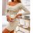 Šaty elegantní dlouhý rukáv dámské (S/M ONE SIZE) ITALSKÁ MÓDA IMWK23952