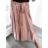 Sukně dlouhá dámská (S/M ONE SIZE) ITALSKá MODA IM323026/DUR S/M béžová