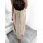 Sukně dlouhá dámská (S/M ONE SIZE) ITALSKá MODA IM323026/DUR S/M béžová