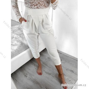 Kalhoty dlouhé dámské (S/M ONE SIZE) ITALSKÁ MÓDA IMPGM2321071