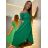 Šaty carmen přes ramena letní  dámské (S/M ONE SIZE) ITALSKÁ MÓDA IMM23M5368/DU