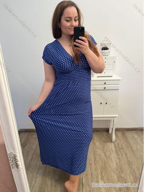 Šaty dlouhé elegantní icecool bez rukávu dámské (M/L, XL/XXL) AINUOSI  ITALSKÁ MODA IMB237793DU