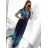 Šaty dlouhé elegantní icecool krátký rukáv dámské (M/L, XL/XXL) AINUOSI  ITALSKÁ MODA IMB239970/DU M/L červená