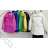 Bunda dlhý rukáv dámske (S/M ONE SIZE) TALIANSKA MÓDA IMPMG234234
