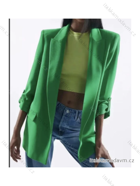 Sako dlhý rukáv dámske (S/M ONE SIZE) TALIANSKA MÓDA IMPMG232341