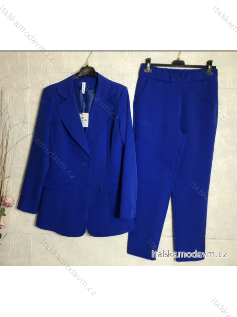 Súprava nohavice a sako dlhý rukáv dámska (S-XL) TALIANSKA MÓDA IMPGM237879-7