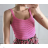 Top croptop na ramínka dámský (S/M ONE SIZE) ITALSKÁ MÓDA IMPBB23Y18010