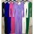 Šaty dlouhé elegantní dlouhý rukáv dámské (S/M ONE SIZE) ITALSKÁ MÓDA IMPLP2361230105