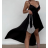 Šaty elegantné na ramienka dámske (S/M/L ONE SIZE) TALIANSKA MÓDA IMPLP2331620085