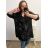 Tunika košeľová dlhý rukáv dámska nadrozmer (3XL/4XL ONE SIZE) TALIANSKA MÓDA IM423106