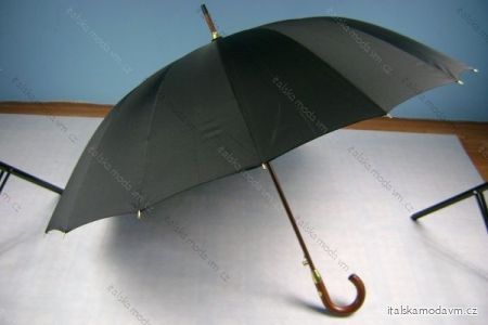 Deštník černý dlouhý 3616B