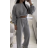 Súprava tepláky dlhé a mikina dlhý rukáv dámske (S/M ONE SIZE) TALIANSKA MÓDA IMPMG237845-3742