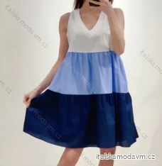 Šaty oversize bez rukávu dámské (S/M ONE SIZE) ITALSKÁ MÓDA IMPMD23275201