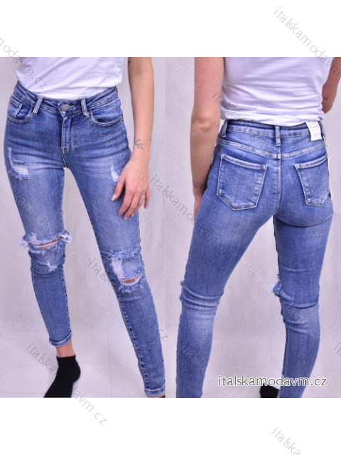 Kalhoty rifle jeans dámské (XS-XL) RE-DRESS IMT20RE3601-A modrá XS