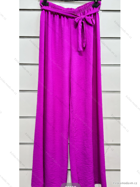 Kalhoty dlouhé dámské (S/M ONE SIZE) ITALSKÁ MÓDA IMPSH2321120