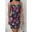 Šaty letní na ramínka dámské (S/M ONE SIZE) ITALSKÁ MÓDA IMPMD236273