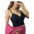 Souprava elegantní sako a kalhoty dámská (S/M ONE SIZE) ITALSKÁ MÓDA IMWB23027/DU S/M Černá
