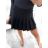 Sukně krátká dámská (S/M ONE SIZE) ITALSKÁ MÓDA IMPLP2333110075/DU S/M Černá