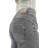 Rifle jeans baggy dlouhé dámské (XS-XL) JEWELLY JEW23JW2307/DU šedá XS