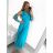 Šaty dlouhé variabilní vázání elegantní společenské dámské (S/M/L/XL ONE SIZE) ITALSKÁ MÓDA IMPBB23A11791