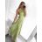 Šaty dlouhé elegantní společenské bez rukávu dámské (S/M/L/XL ONE SIZE) ITALSKÁ MÓDA IMPBB23A11791