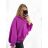 Košile elegantní oversize dlouhý rukáv dámská (S/M/L ONE SIZE) ITALSKÁ MÓDA IM9231012