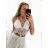 Top croptop krajkový na ramínka dámský (S/M ONE SIZE) ITALSKÁ MÓDA IMPMD233045