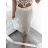 Sukně dlouhá skládaná dámská (S/M ONE SIZE) ITALSKÁ MÓDA  IMM22U5252/DR