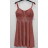 Šaty elegantní třpytivé s flitry na ramínka dámské (S/M ONE SIZE) ITALSKÁ MÓDA IMPMD2316253L