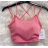 Top croptop na ramienka dámsky (S/M ONE SIZE) TALIANSKA MÓDA IMPMD2320824b