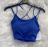 Top croptop na ramienka dámsky (S/M ONE SIZE) TALIANSKA MÓDA IMPMD2320824b