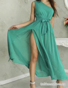 Šaty dlouhé elegantní bez rukávu dámské (S/M ONE SIZE) ITALSKÁ MÓDA IMPMD2315724a