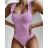 Tílko body dámské na ramínka dámské (S/M ONE SIZE) ITALSKá MóDA IMM23M13092/DU S/M starorůžová