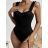 Tílko body dámské na ramínka dámské (S/M ONE SIZE) ITALSKá MóDA IMM23M13092/DU S/M starorůžová