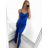 Šaty dlouhé elegantní společenské na ramínka dámské (S/M/L ONE SIZE) ITALSKÁ MÓDA IMPBB23B23376