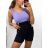 Tílko body dámské na ramínka dámské (S/M ONE SIZE) ITALSKá MóDA IMM23M13092/DU S/M starorůžová
